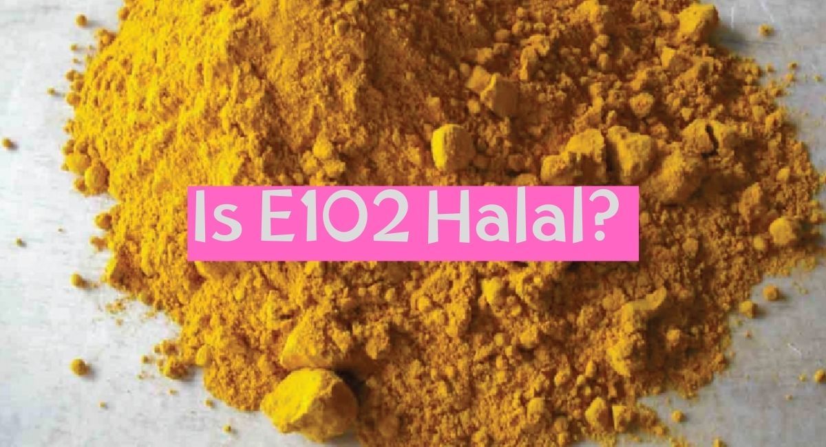 Is E102 Halal