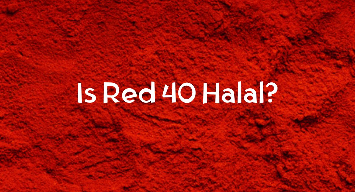 Is Red 40 Halal 1