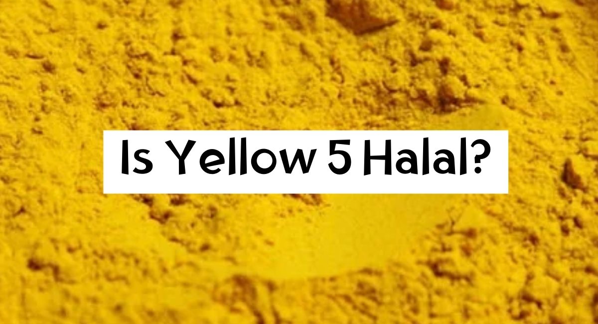 Is Yellow 5 Halal